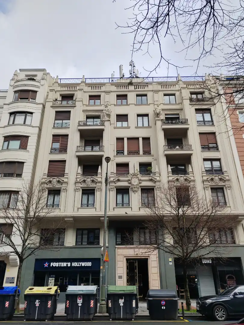 Exterior view of Flat for sale in Bilbao   with Heating, Parquet flooring and Terrace