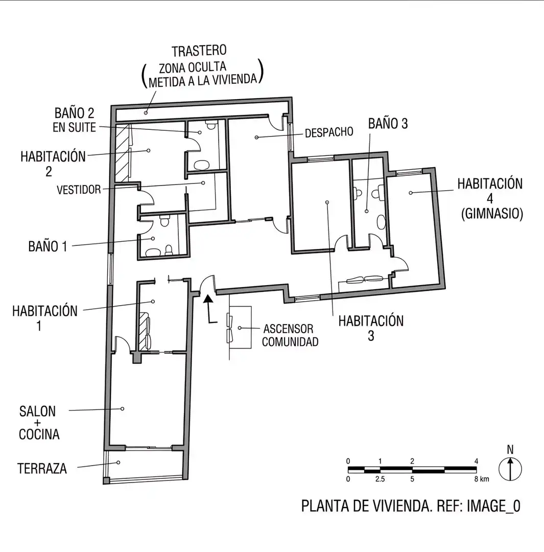 Piso en venta en Roquetas de Mar con Aire acondicionado y Terraza