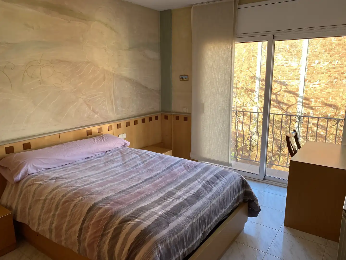Schlafzimmer von Einfamilien-Reihenhaus zum Verkauf in Pineda de Mar mit Heizung, Terrasse und Möbliert