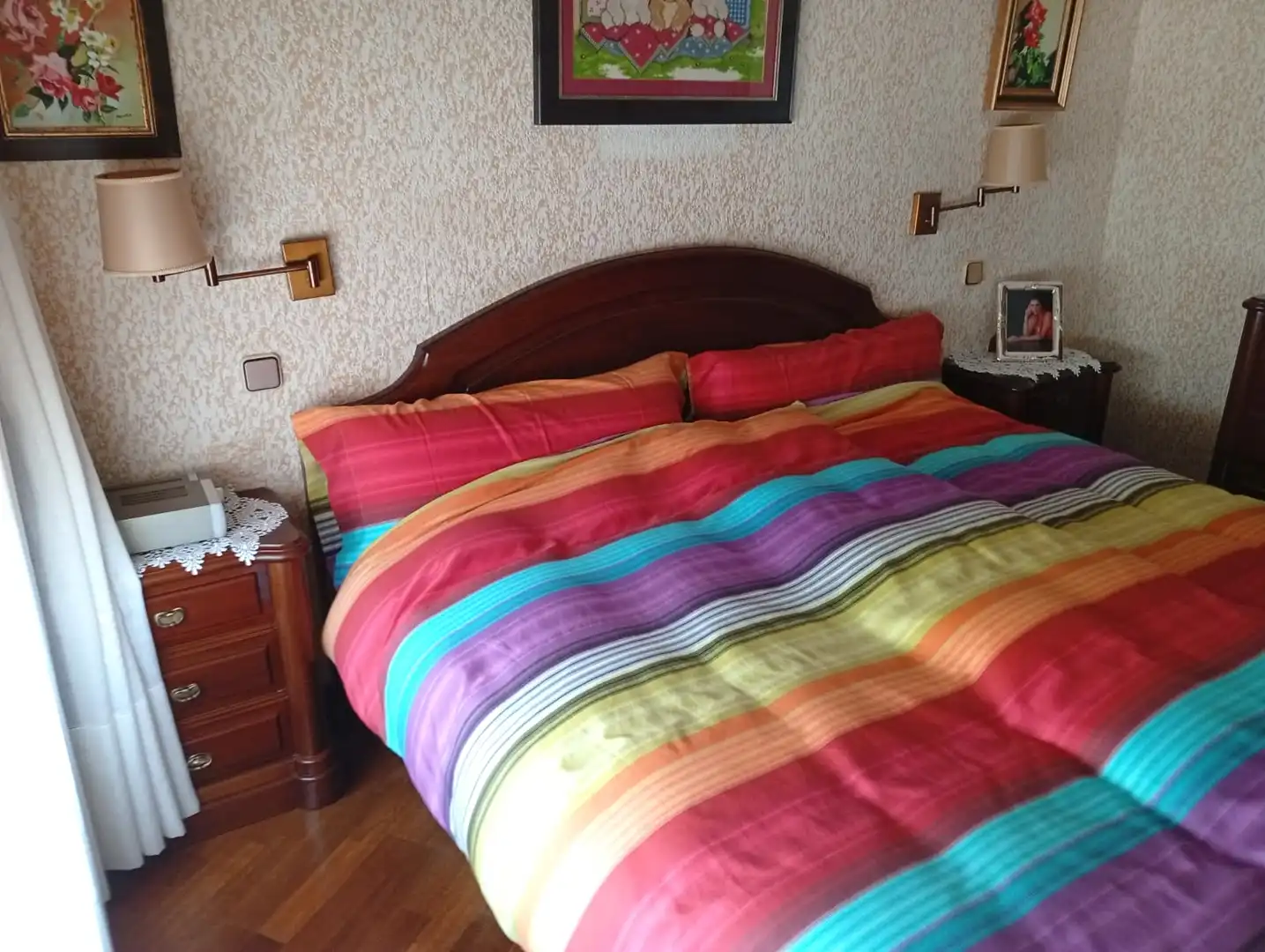Bedroom of Attic for sale in Oviedo   with Heating, Parquet flooring and Terrace