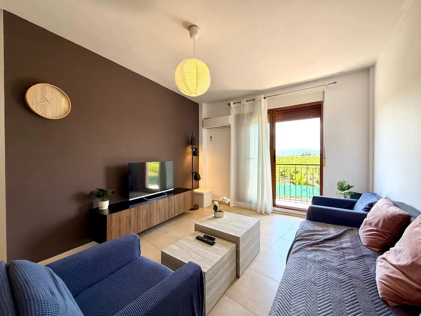 Wohnzimmer von Wohnung zum Verkauf in Canet d'En Berenguer mit Klimaanlage, Heizung und Ofen