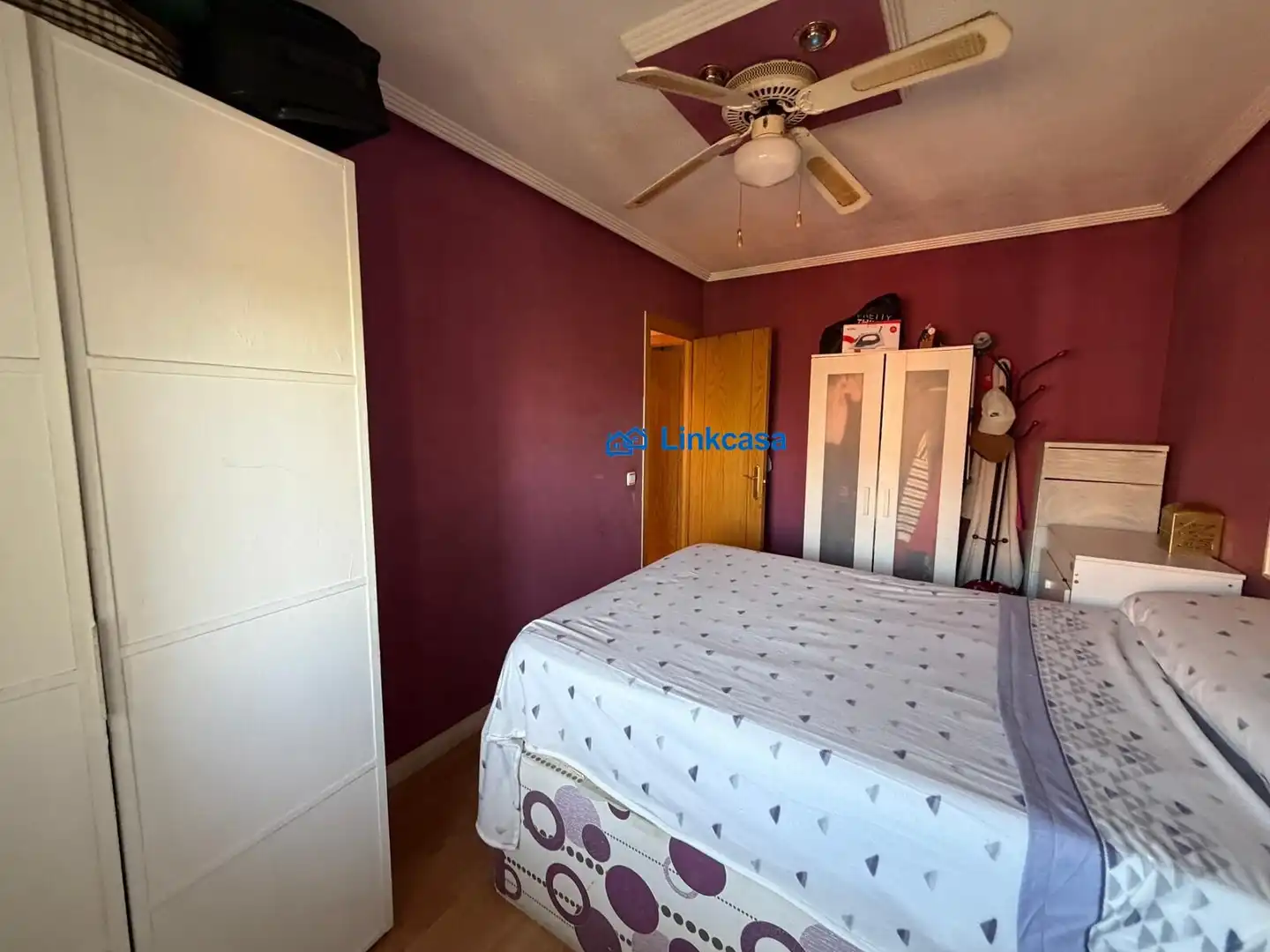 Bedroom of Flat for sale in Móstoles  with Air Conditioner, Heating and Terrace