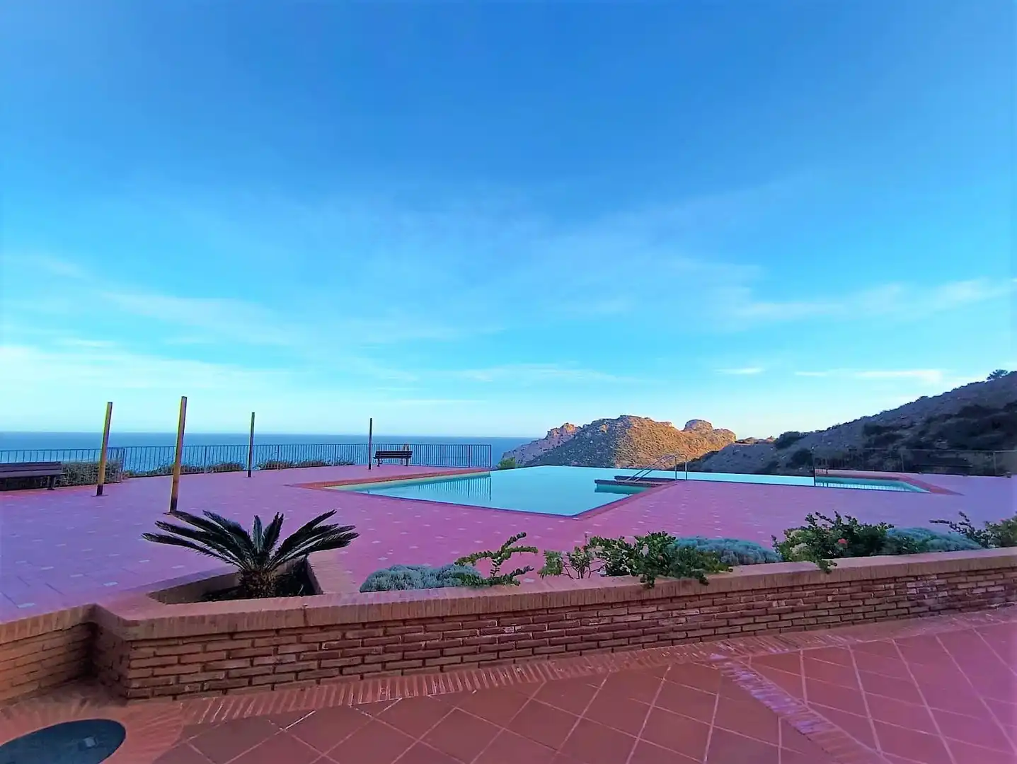 Piscina de Apartamento en venta en Águilas con Aire acondicionado, Calefacción y Jardín privado