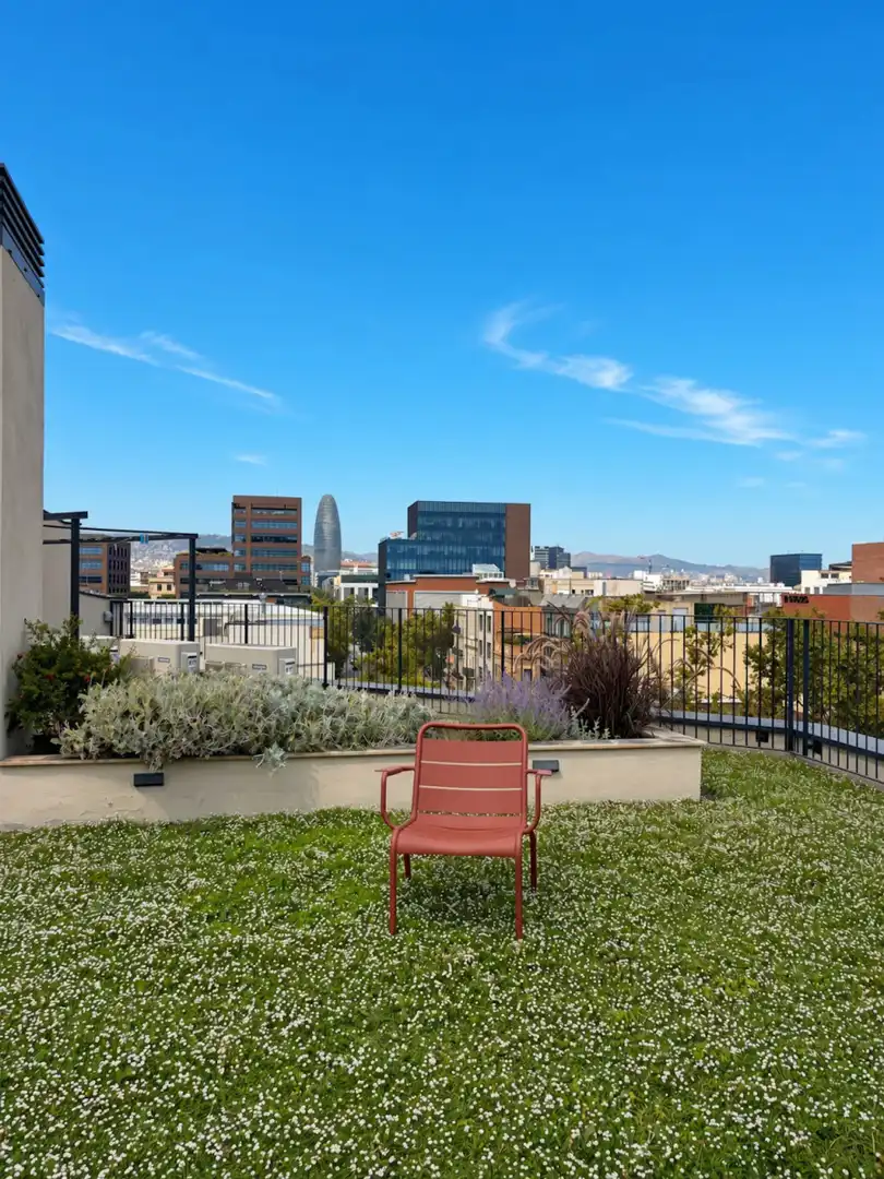 Terrace of Flat for rent in Sant Martí