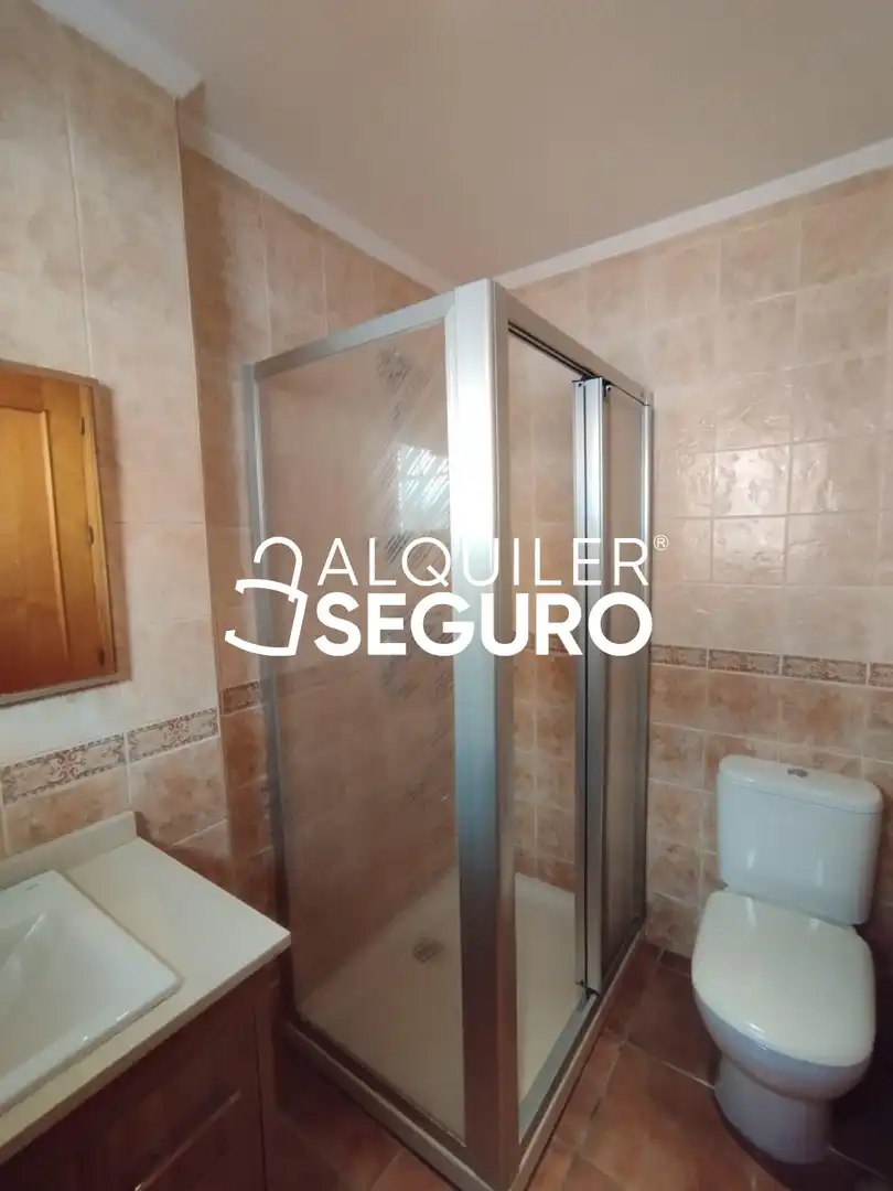 Baño de Piso de alquiler en Mijas con Terraza y Amueblado
