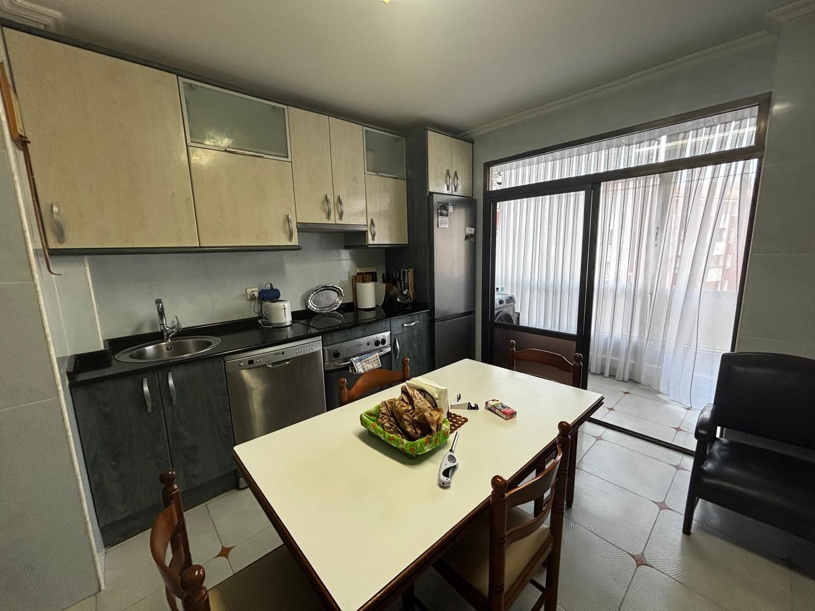 Kitchen of Flat to rent in Basauri   with Heating, Terrace and Storage room