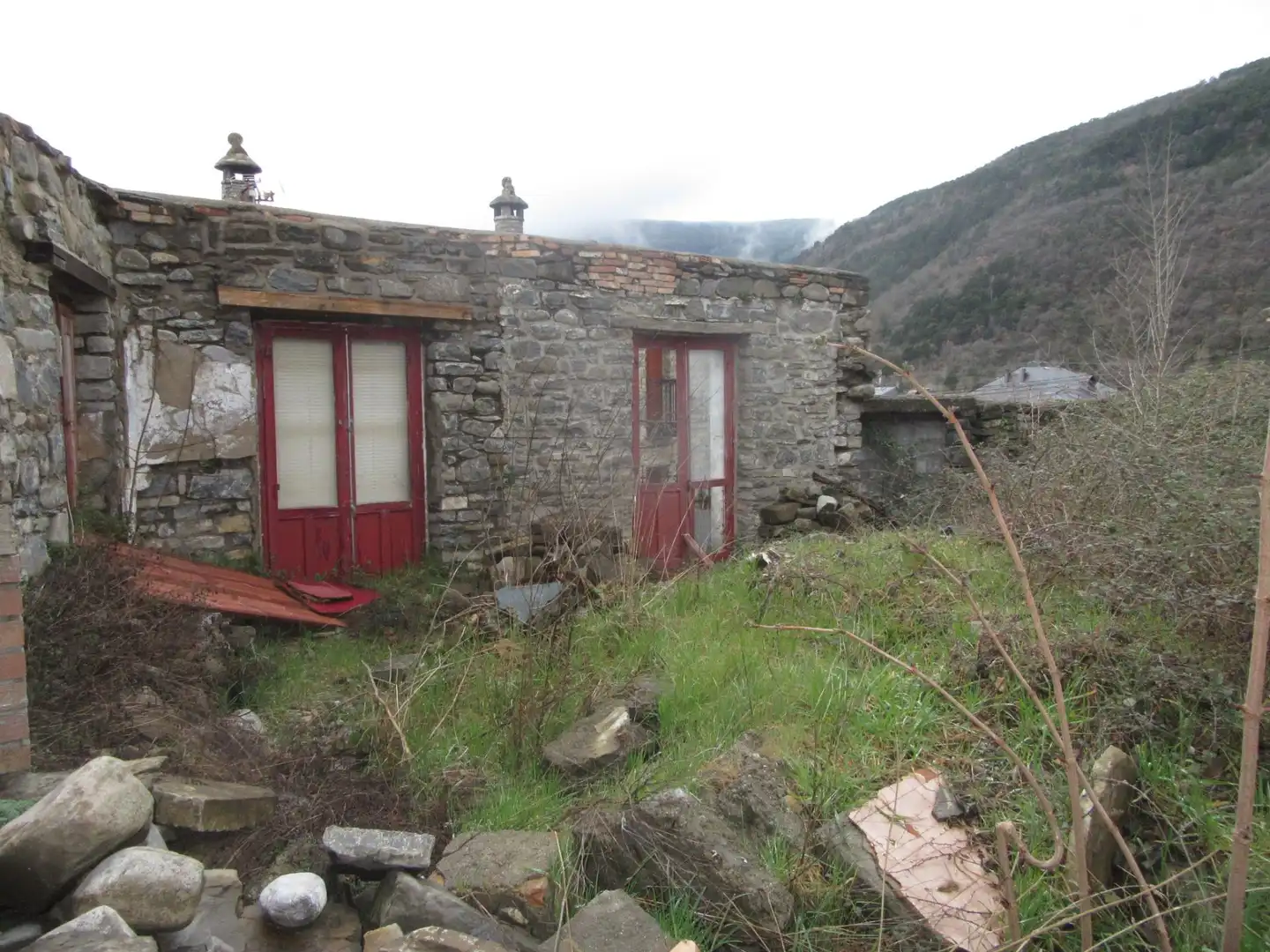 Vista exterior de Casa o chalet en venta en Biescas con Jardín privado y Trastero