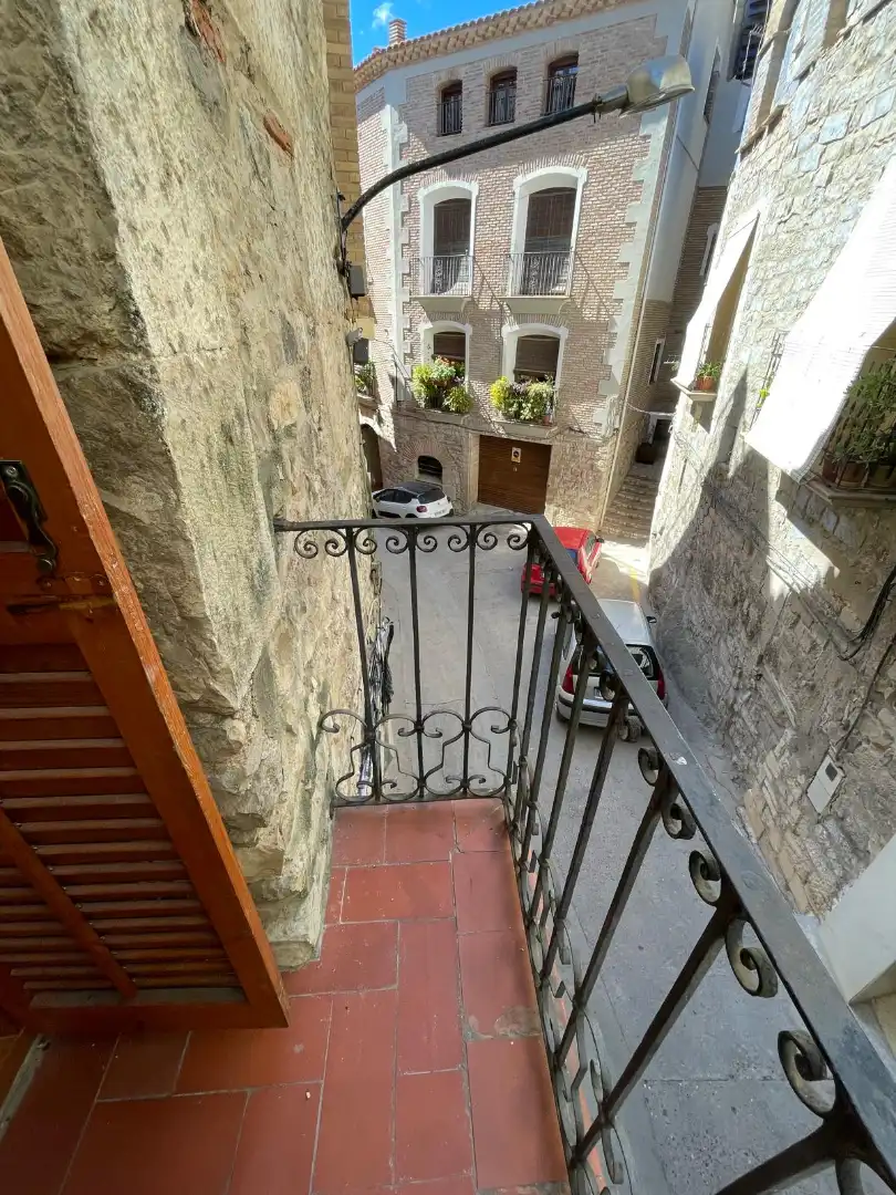 Balcony of Apartments for sale in Fraga  with Air Conditioner, Heating and Furnished