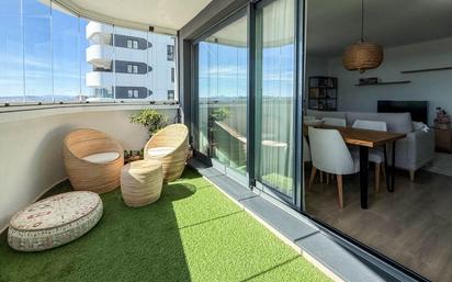 Terrace of Flat for sale in  Valencia Capital  with Air Conditioner, Private garden and Terrace