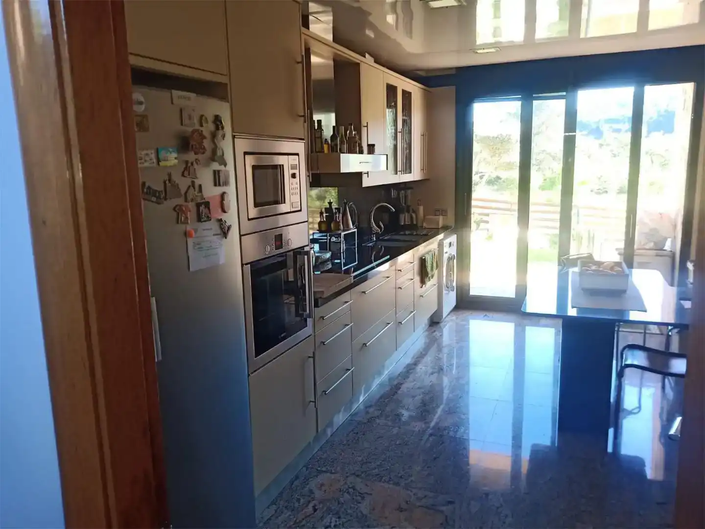 Cuina de Casa o xalet en venda en Sant Martí de Centelles amb Aire condicionat i Piscina