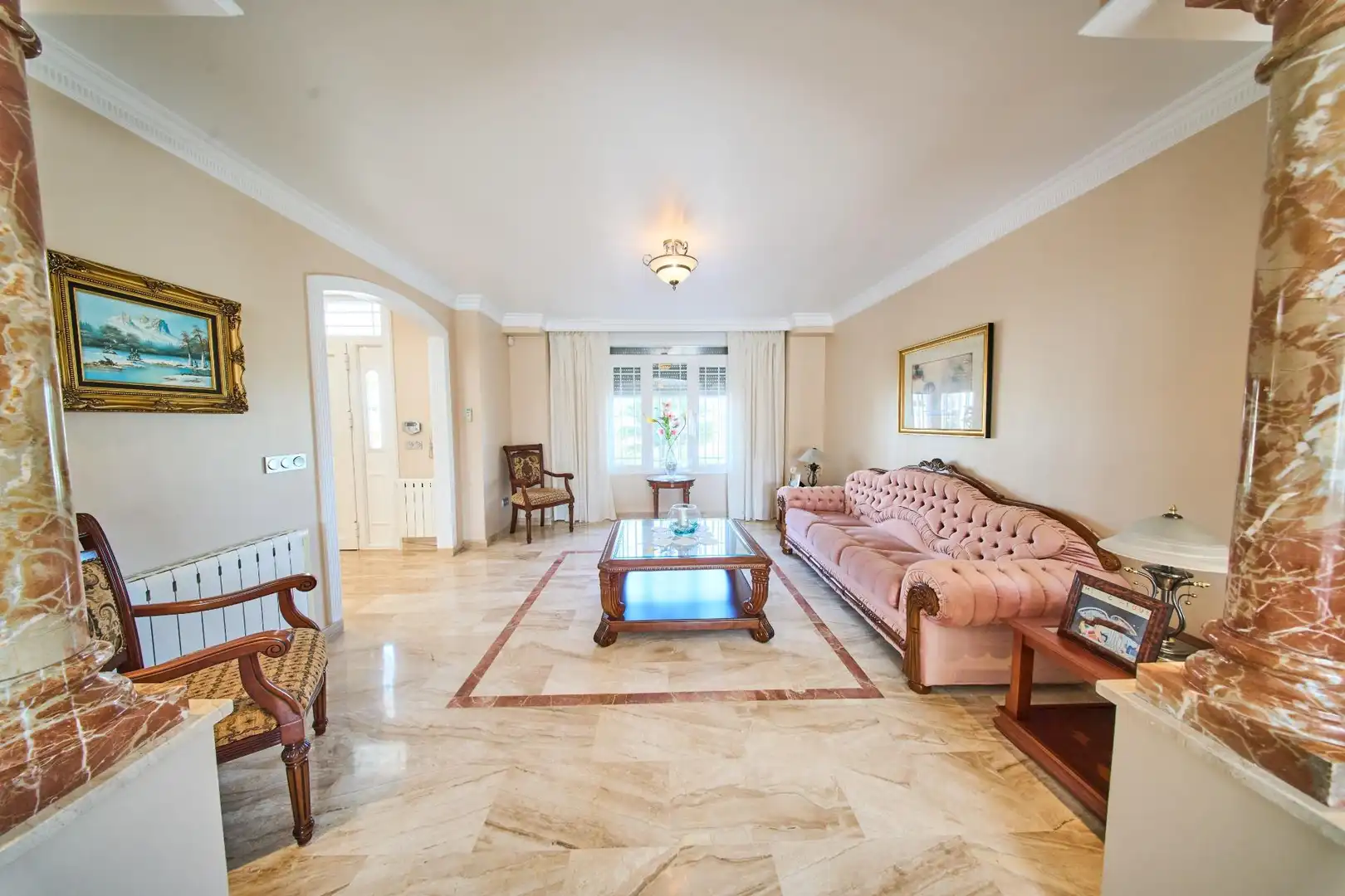 Sala de estar de Casa o chalet en venta en Dílar con Aire acondicionado, Calefacción y Jardín privado