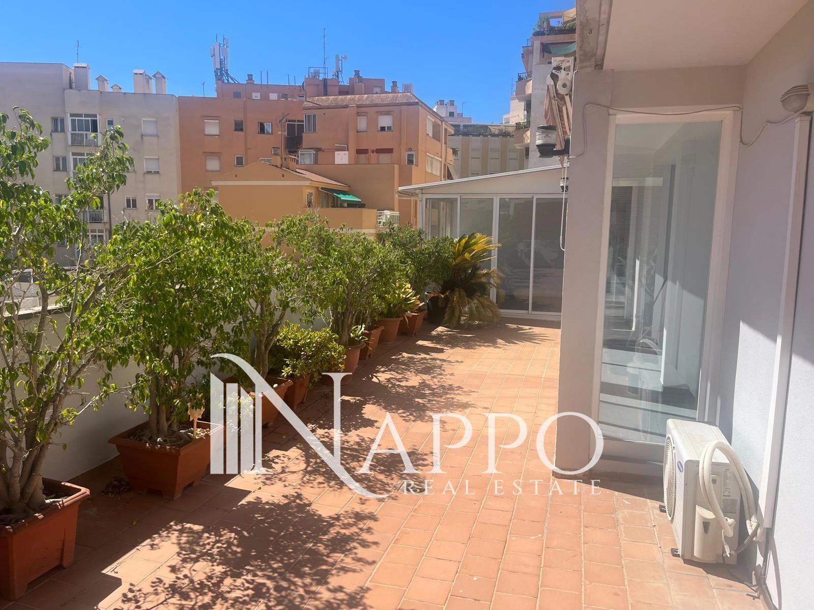 Terraza de Ático de alquiler en  Palma de Mallorca con Aire acondicionado, Terraza y Trastero
