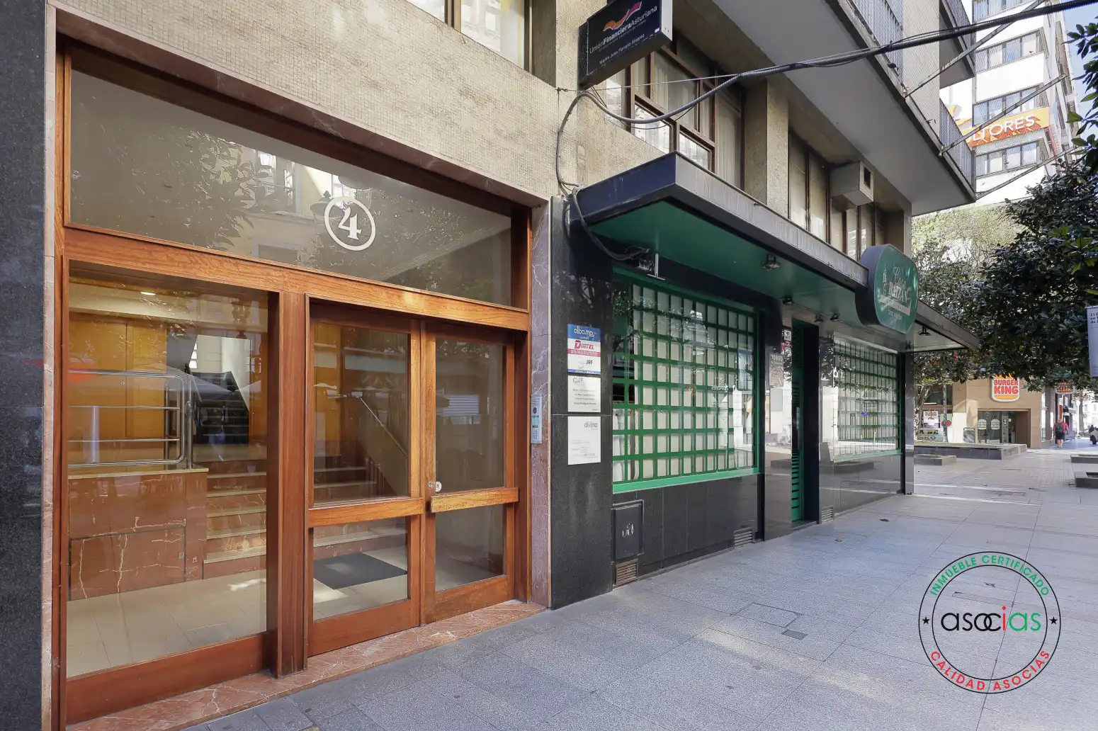 Vista exterior de Piso en venta en Gijón  con Calefacción, Parquet y Terraza