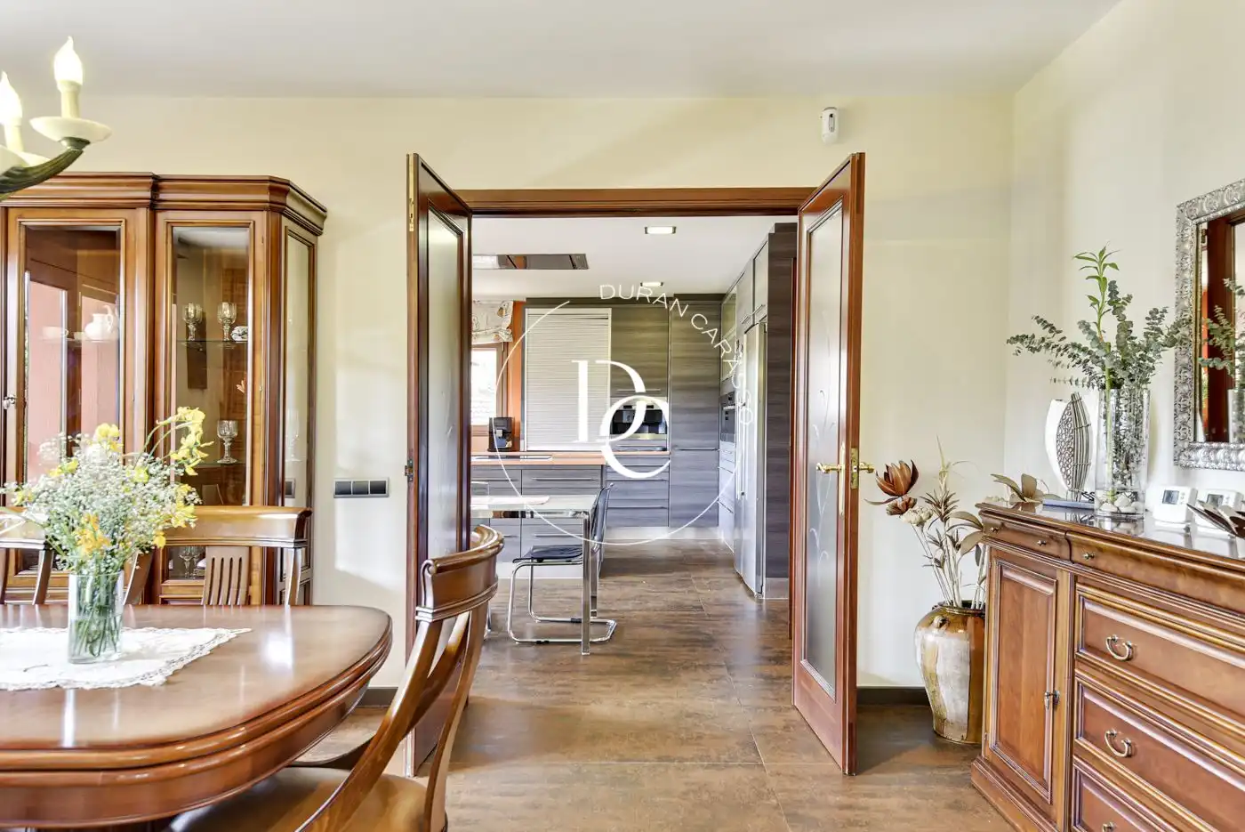 Dining room of Houses for sale in Cardedeu  with Heating, Private garden and Furnished
