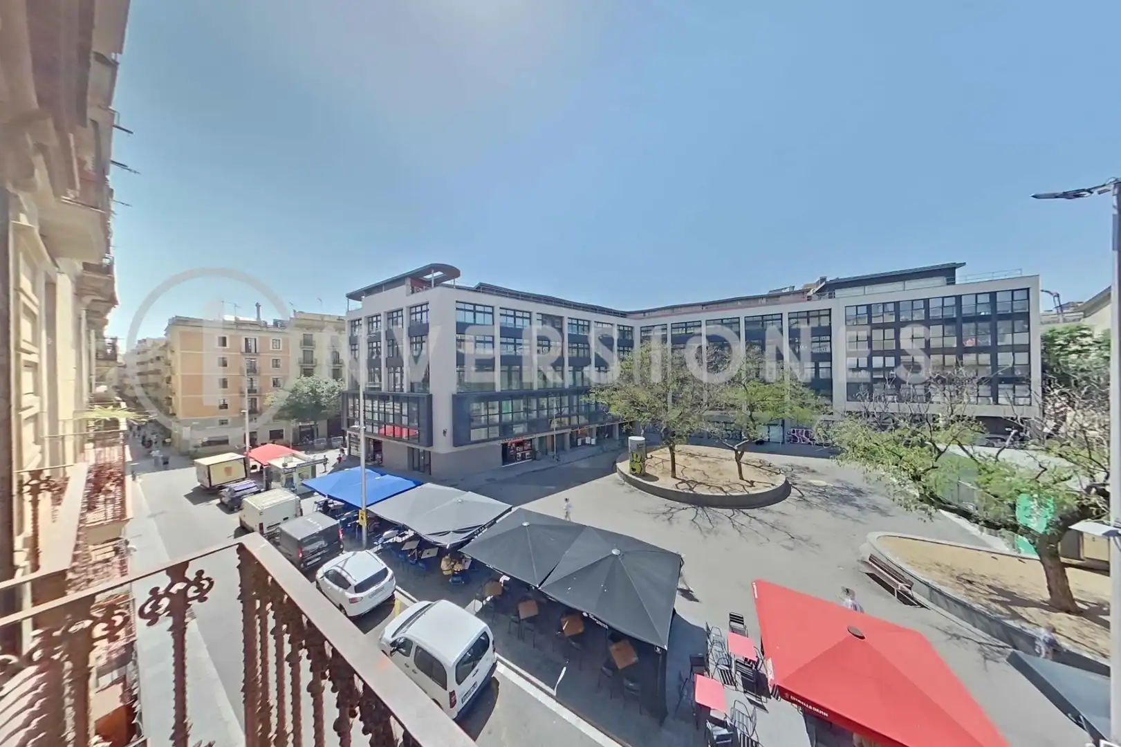 Vista exterior de Apartamento de alquiler en Barcelona con Aire acondicionado, Calefacción y Terraza