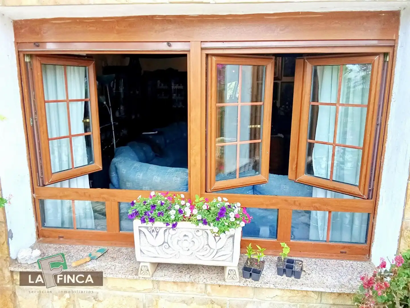Terraza de Casa o chalet en venta en Oviedo  con Calefacción, Terraza y Trastero