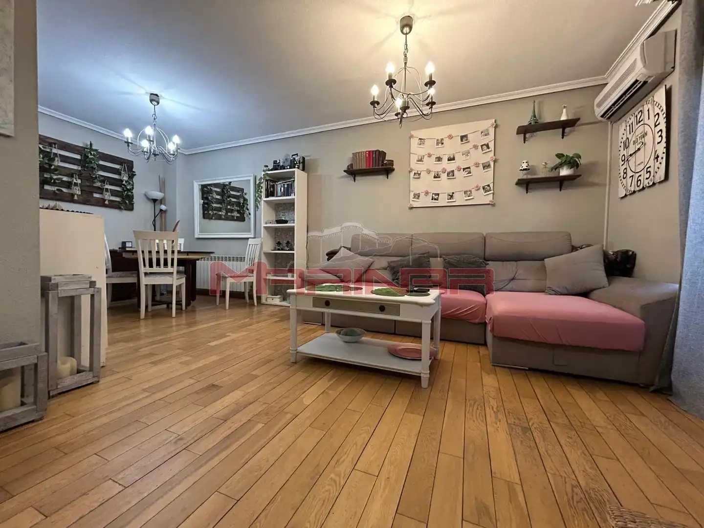 Sala d'estar de Pis en venda en Seseña amb Calefacció, Jardí privat i Terrassa
