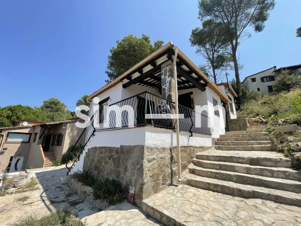 Vista exterior de Casa o xalet en venda en Begur amb Aire condicionat, Jardí privat i Terrassa