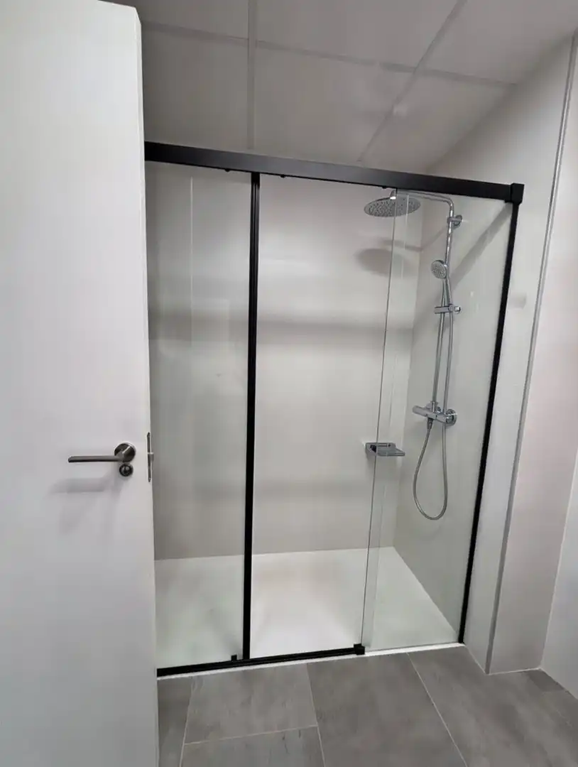 Bathroom of Apartments for rent in Villajoyosa / La Vila Joiosa  with Air Conditioner, Heating and Terrace