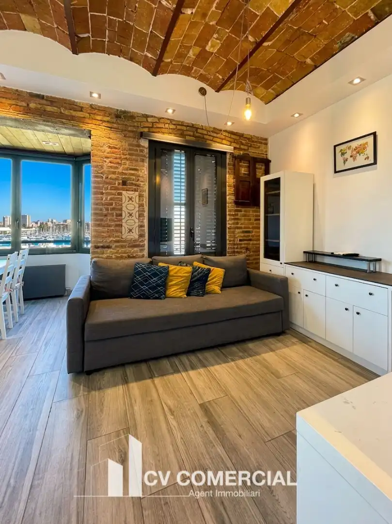 Living room of Flat for sale in Barcelona  with Air Conditioner, Heating and Parquet flooring