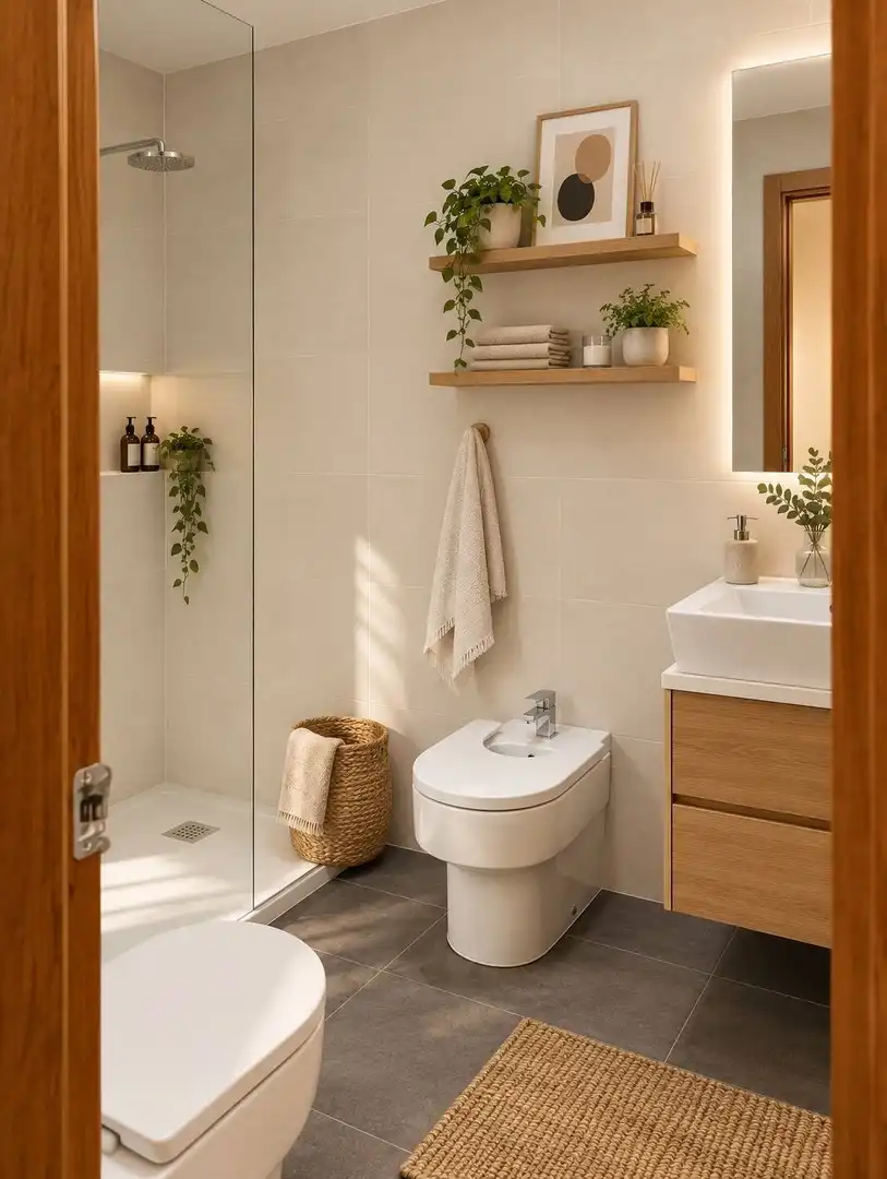 Baño de Piso en venta en Madrid con Calefacción, Jardín privado y Parquet