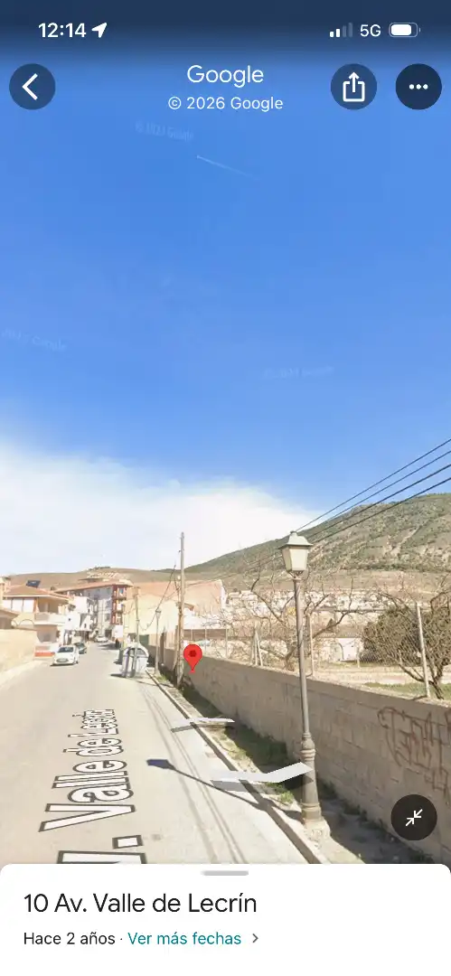 Residential land for sale in Avenida Valle de Lecrín