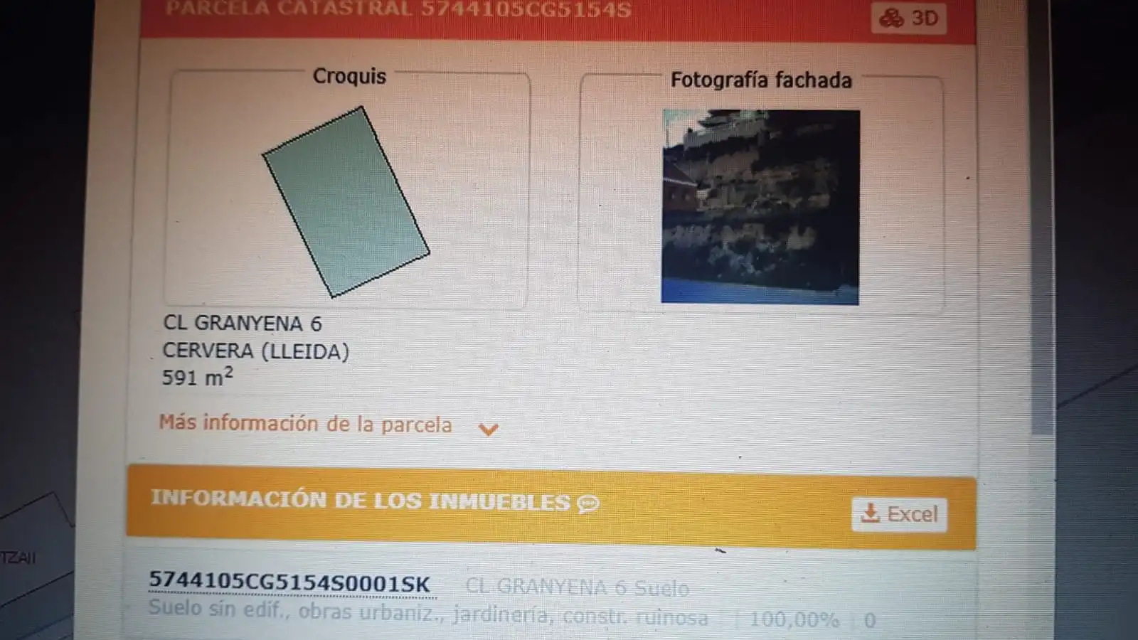 Terreny residencial en venda a Carrer de Granyena 6, imagen 3