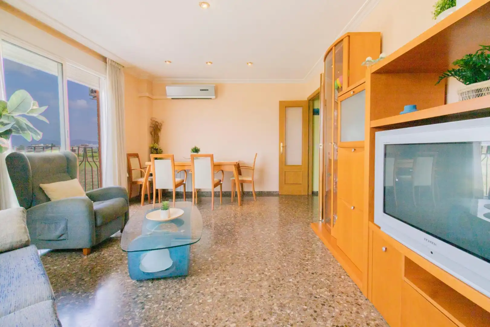 Living room of Flat for sale in Albuixech  with Air Conditioner, Heating and Balcony