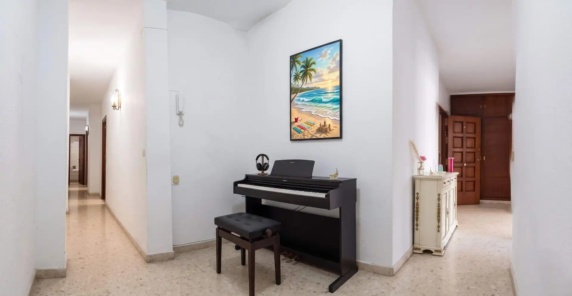 Sala de estar de Piso en venta en Fuengirola con Balcón