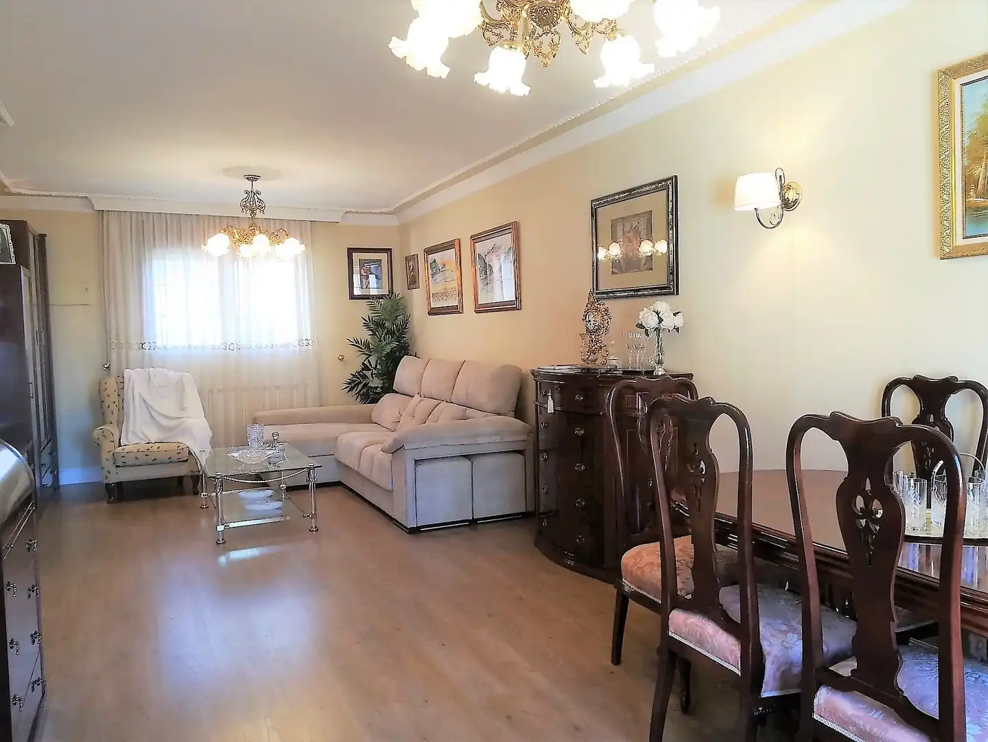 Living room of Houses for sale in Grijota  with Terrace and Storage room