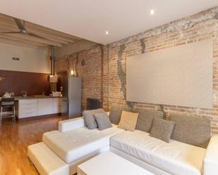 Living room of Flat to rent in  Barcelona Capital  with Air Conditioner, Heating and Terrace