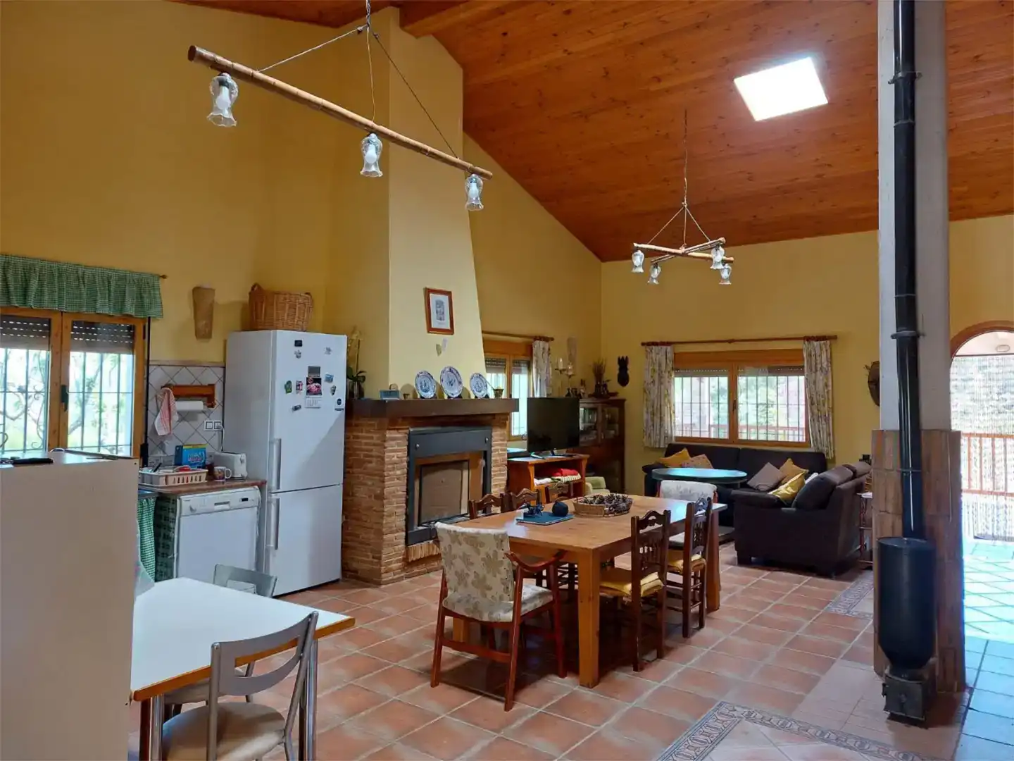 Esszimmer von Country house zum Verkauf in Bullas mit Schwimmbad und Balkon