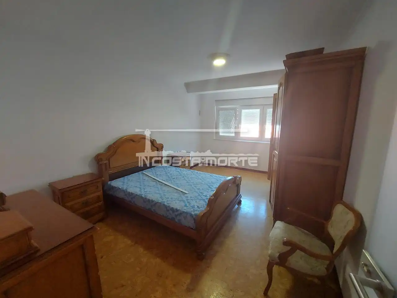 Schlafzimmer von Wohnung zum Verkauf in Cee mit Abstellraum