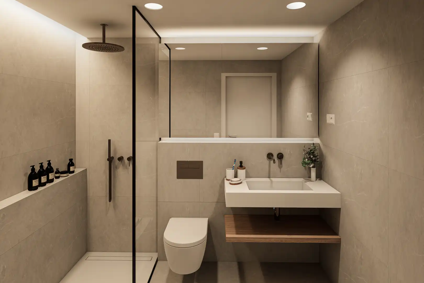 Bathroom of Flat for sale in Ciutadella de Menorca  with Air Conditioner, Terrace and Community pool