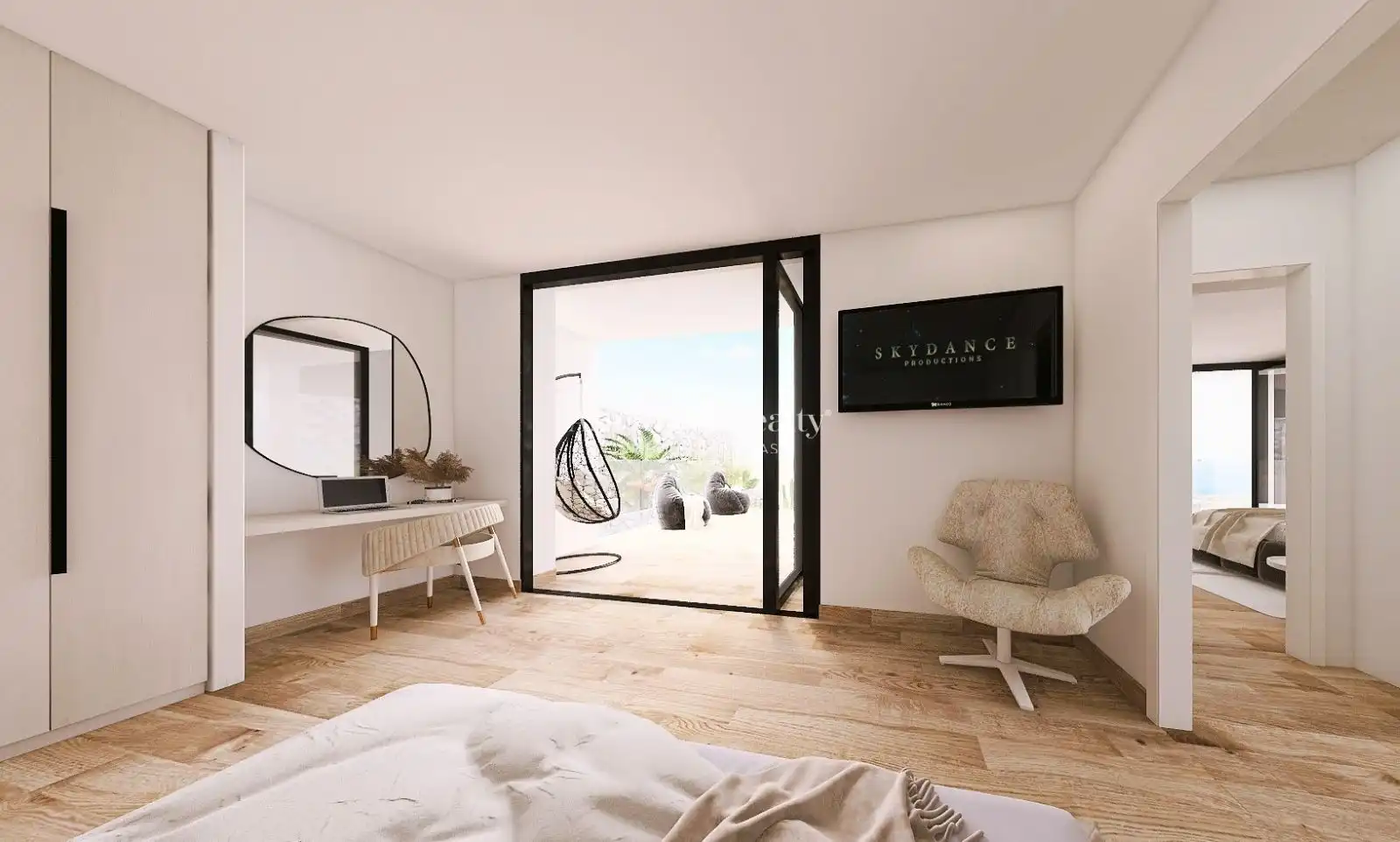 Dormitori de Casa o xalet en venda en Adeje amb Aire condicionat, Calefacció i Jardí privat