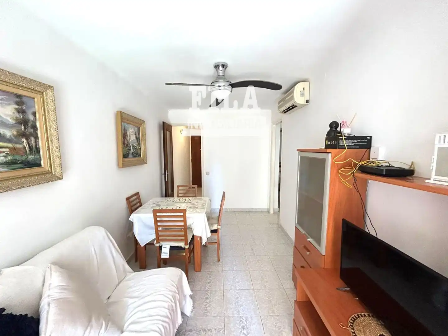 Living room of Flat for sale in Calafell  with Air Conditioner and Terrace