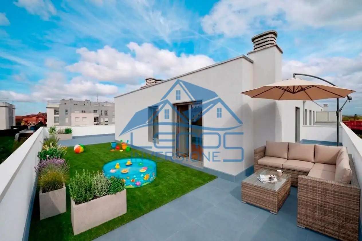 Terrasse von Wohnung zum Verkauf in Chozas de Abajo mit Terrasse