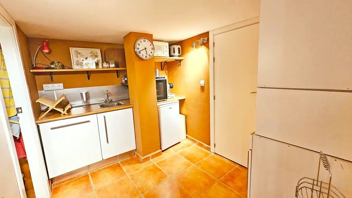 Cocina de Casa o chalet en venta en Cañaveral de León con Aire acondicionado, Jardín privado y Terraza