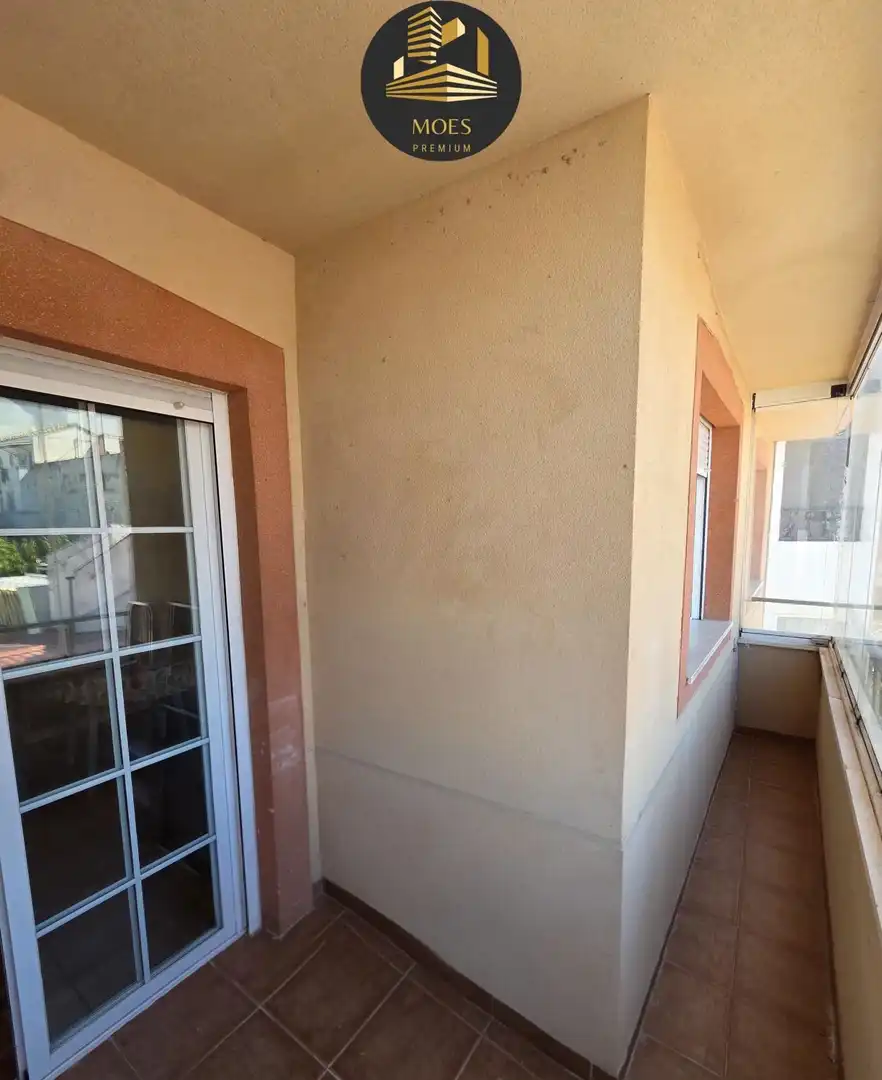 Balcony of Flat for sale in Mengíbar  with Air Conditioner, Terrace and Storage room