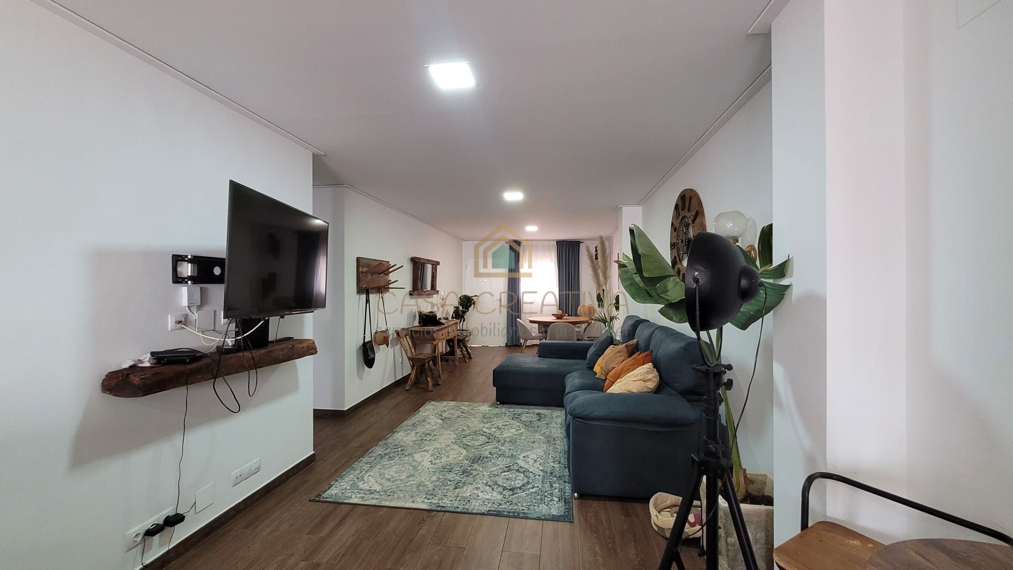 Sala d'estar de Pis en venda en L'Olleria amb Aire condicionat, Calefacció i Terrassa