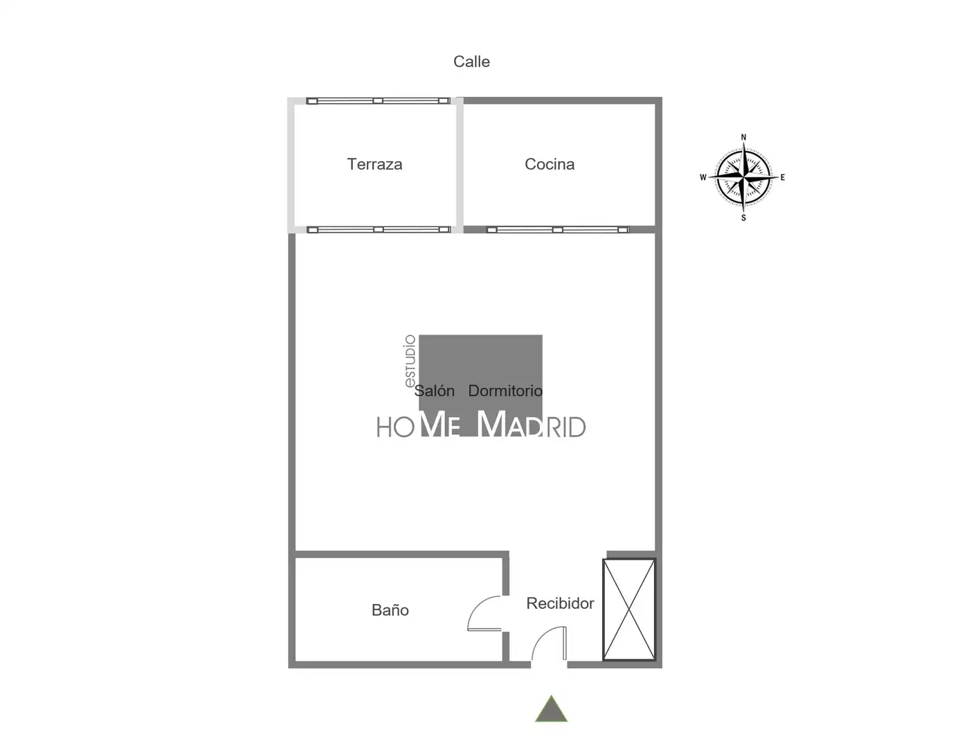Estudi en venda en Madrid amb Terrassa
