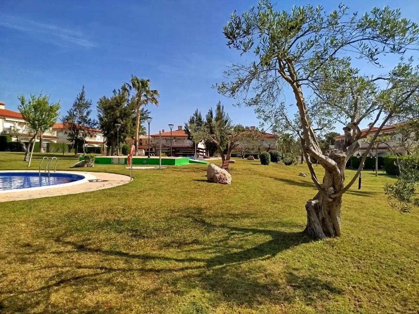 Jardí de Apartament en venda en Mont-roig del Camp amb Aire condicionat, Parquet i Terrassa
