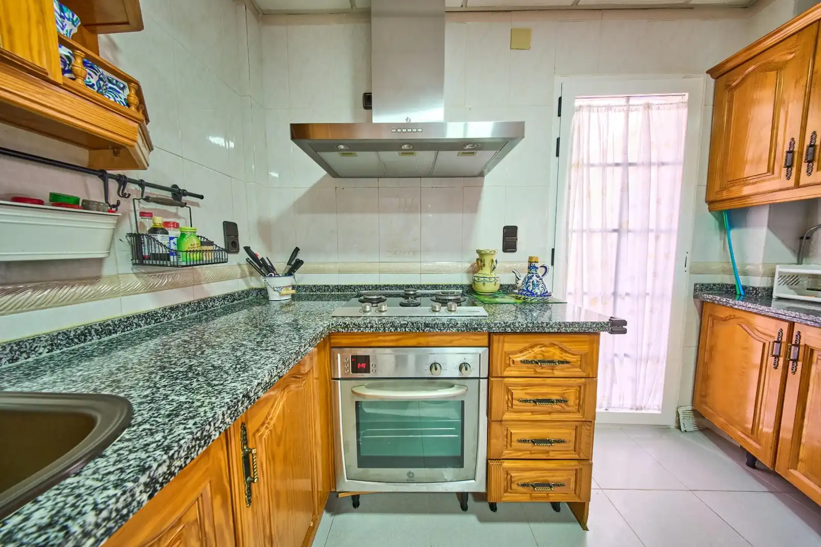 Cocina de Casa o chalet en venta en Nívar con Jardín privado, Terraza y Trastero