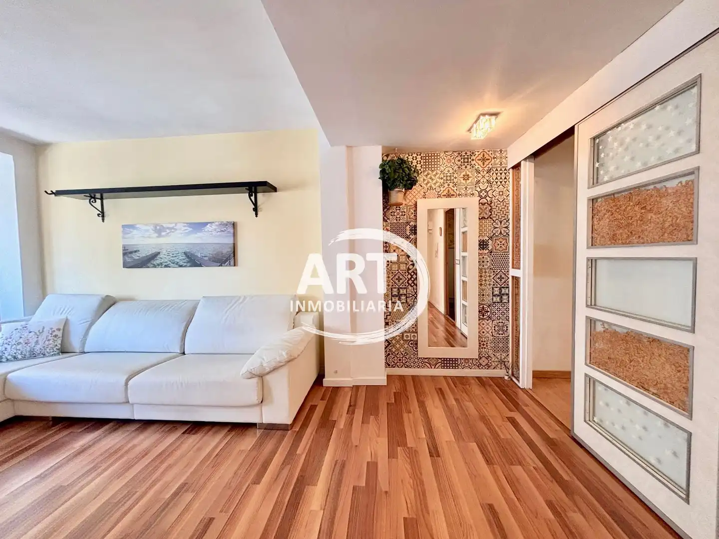 Sala de estar de Piso en venta en Valencia con Aire acondicionado, Calefacción y Amueblado