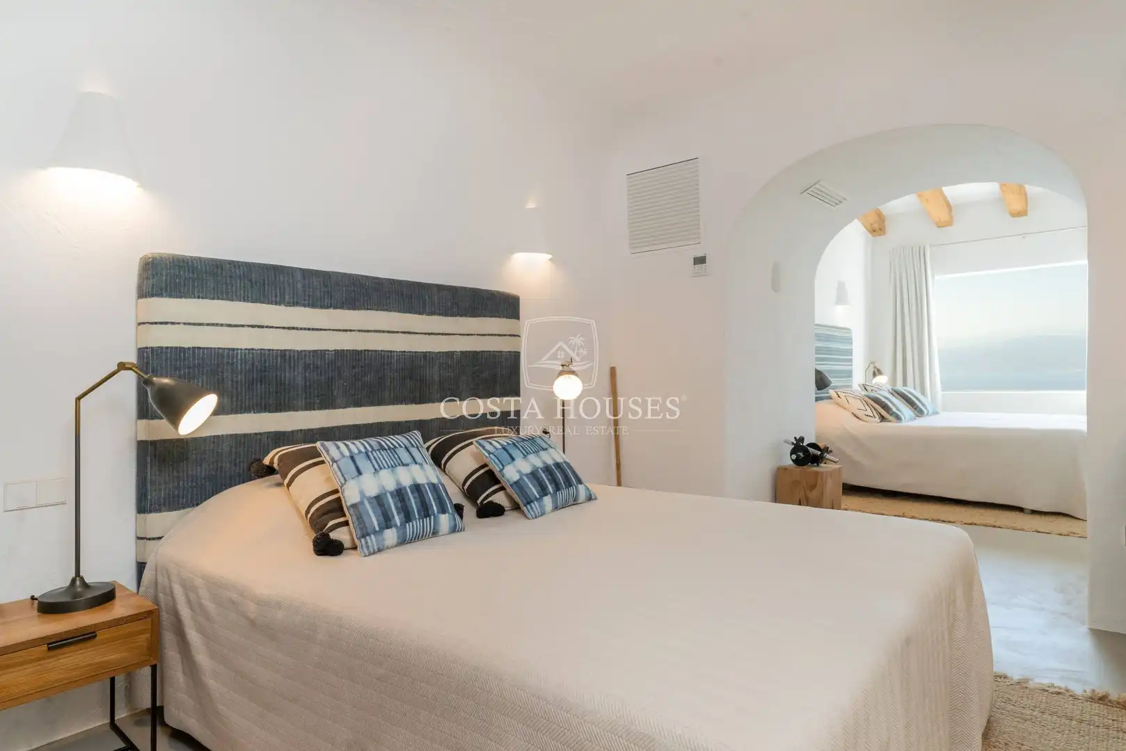 Bedroom of Houses for sale in Moraira  with Air Conditioner, Private garden and Terrace
