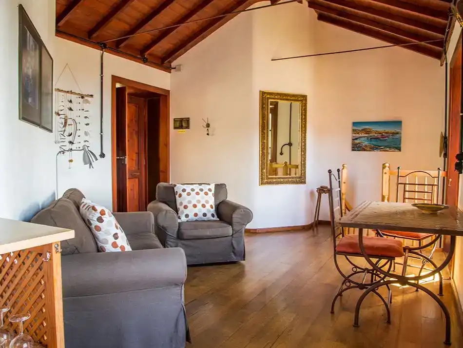 Sala d'estar de Finca rústica en venda en San Sebastián de la Gomera, Santa Cruz de Tenerife
