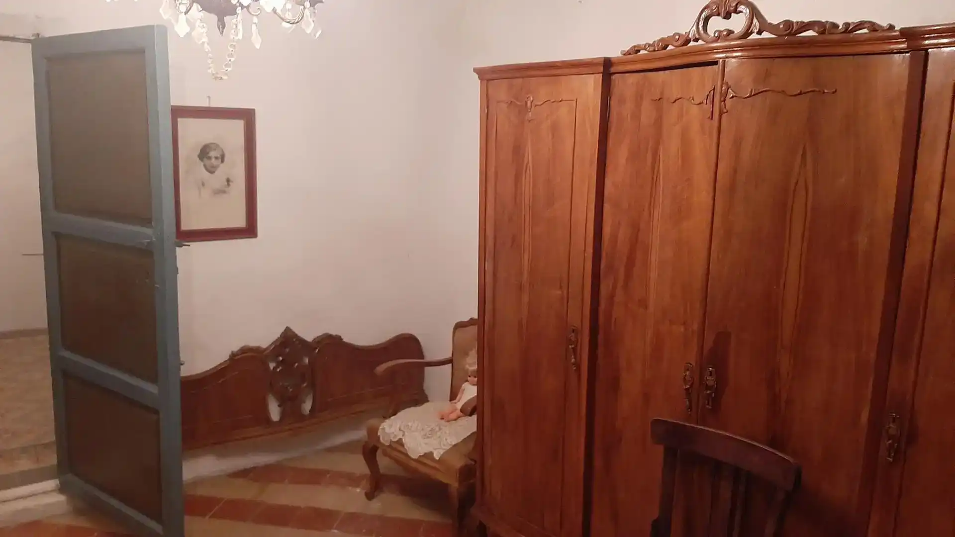 Dormitori de Casa adosada en venda en Cihuela amb Moblat, Rentadora i TV
