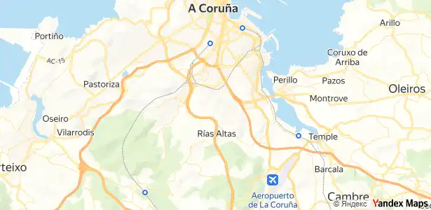 Vista exterior de Pis en venda en A Coruña Capital 
