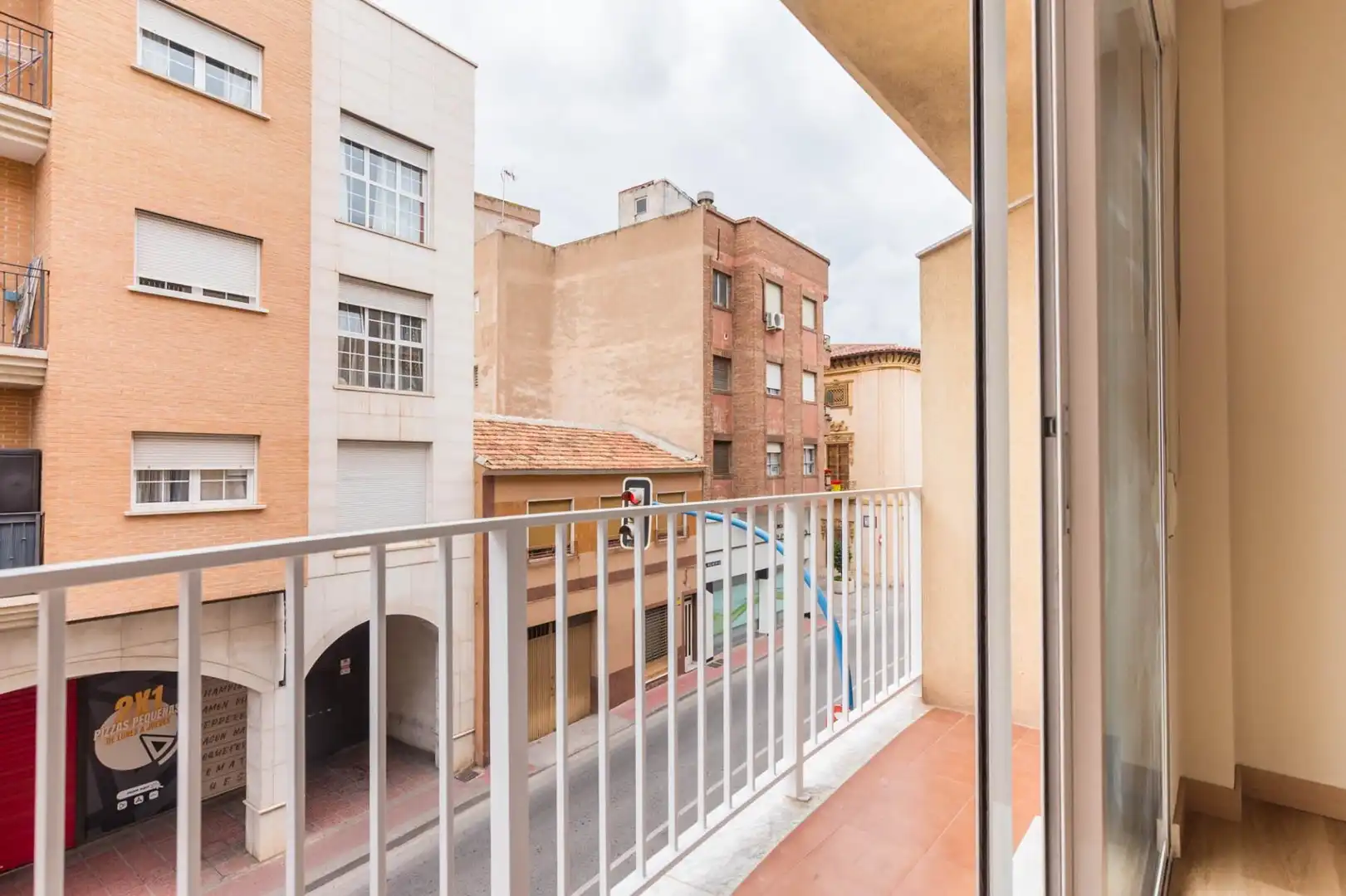 Terrasse von Wohnung zum Verkauf in Santomera mit Klimaanlage, Privatgarten und Abstellraum
