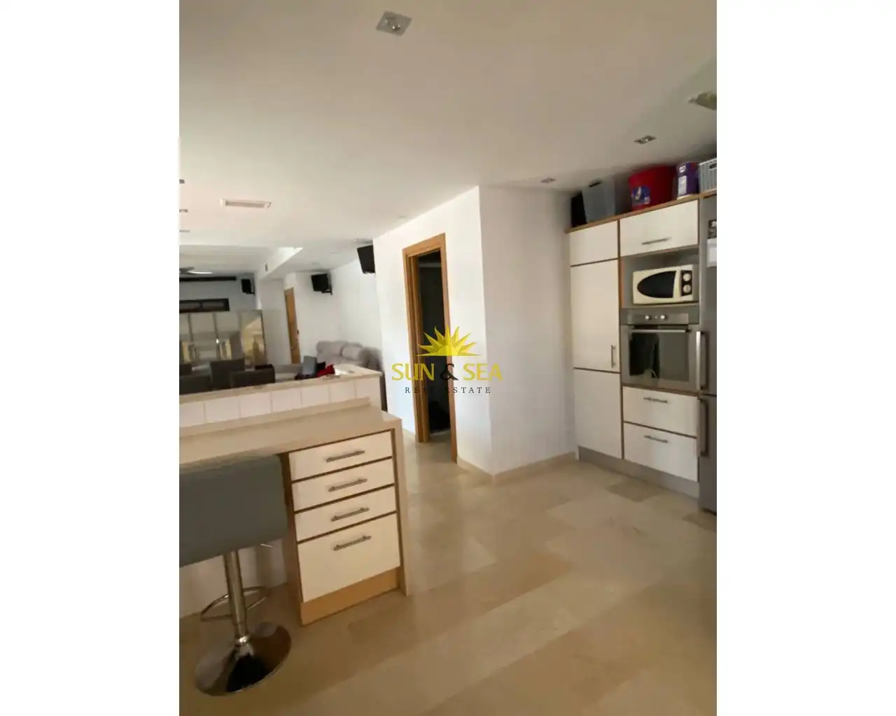 Kitchen of Apartments for rent in El Campello  with Air Conditioner, Heating and Private garden